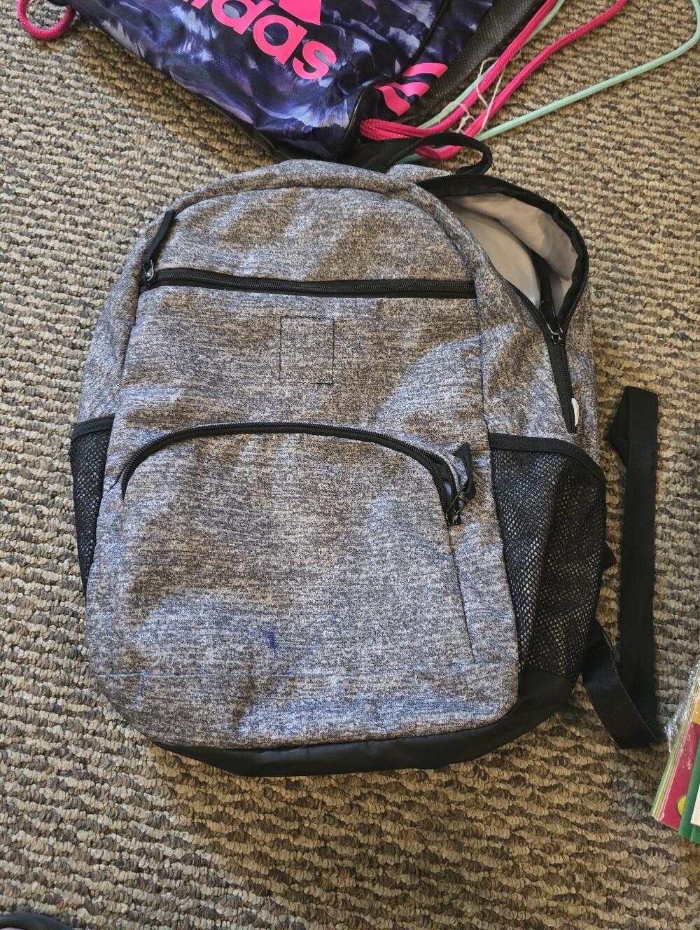 Grey Everyday Men's Backpack - Casual Laptop & Travel Bag
